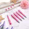 Beadthoven 5pcs Beadable Pens with 10pcs Refills, DIY Bead Pens