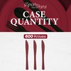 Smarty Had A Party 600 Red Disposable Plastic Party Knives