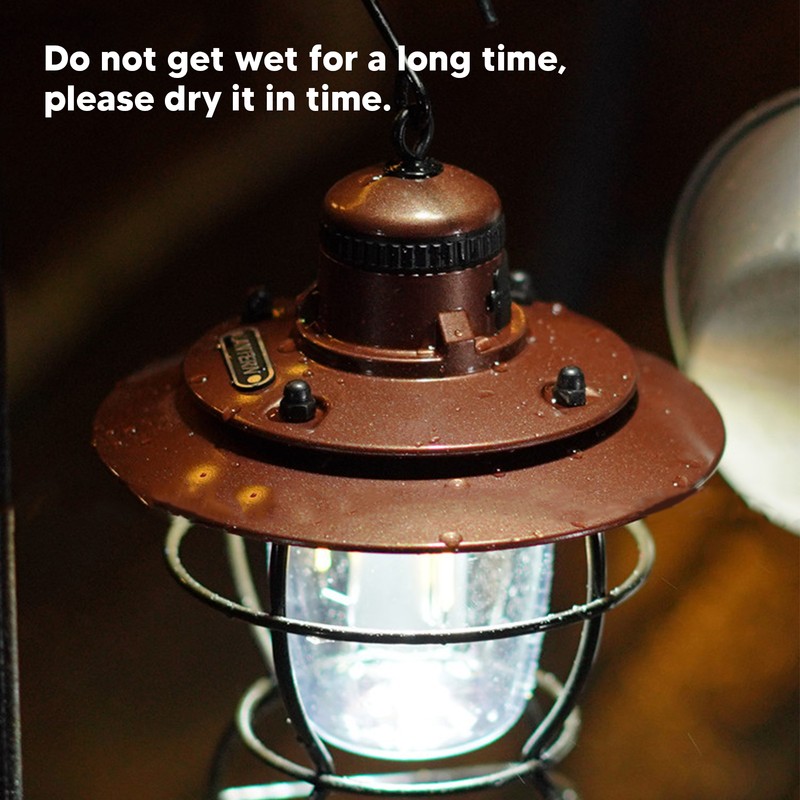 LED Camping Lamp Lantern Tent Lamp Searchlight Multifunctional Outdoor Portable