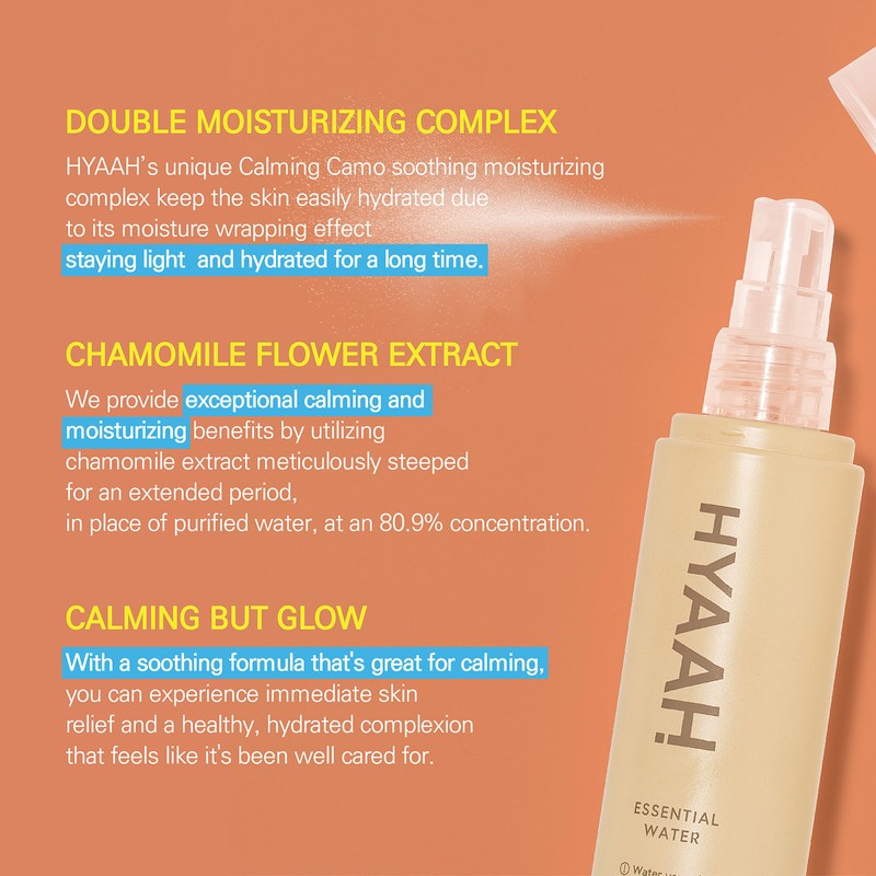 HYAAH [HYAAH]Chamomile 80.9 All Day Essential Water 100ml