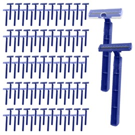 Liubeili Razors for Men Women, 200 PCS Stainless Steel Blade Razors for Men Plastic Disposable Razor Bulk for Shaving Manual Men's Individual Disposable Razors for Bathing Hotel Travel Homeless