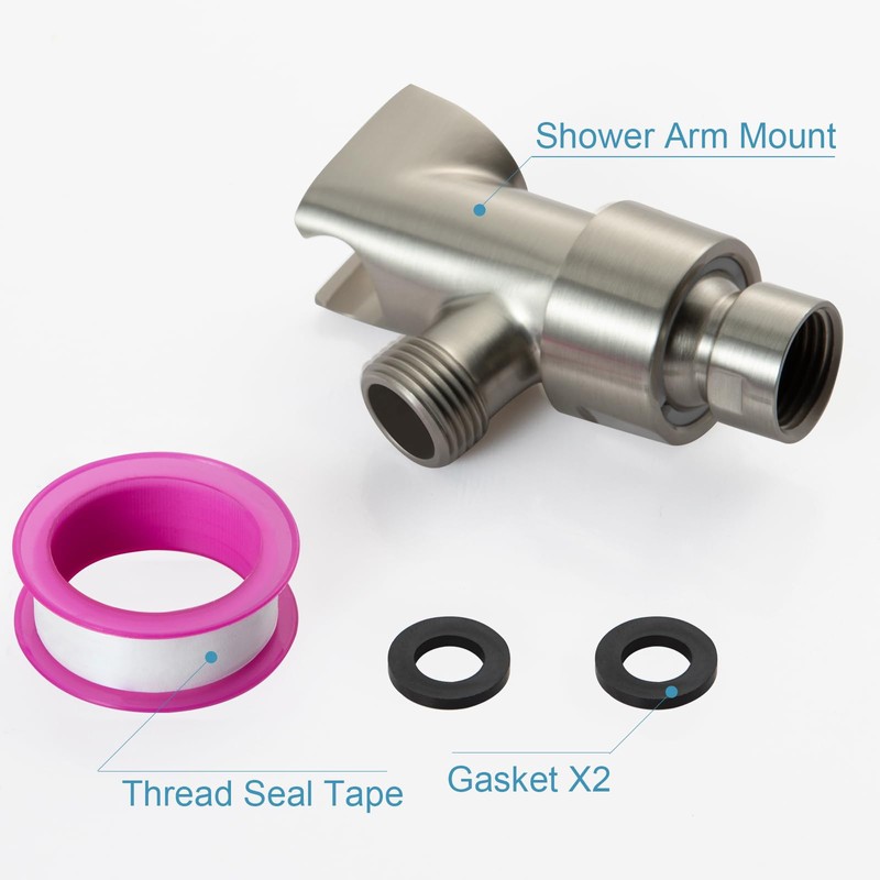 OFFO Shower Head Holder All Metal for Handheld Shower Head,