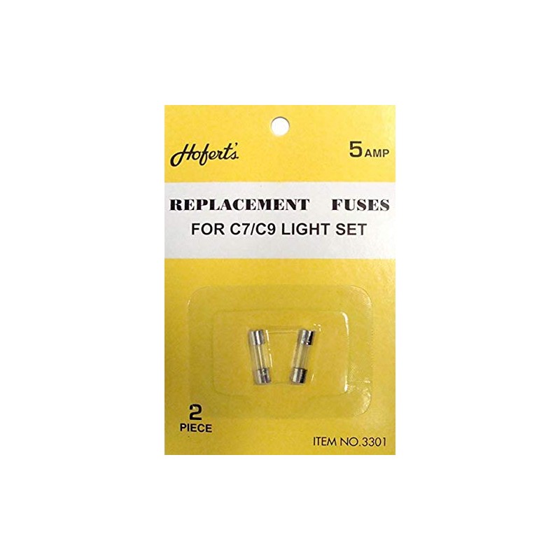 10-Count Replacement Fuses for C7 or C9 Christmas Light Strings