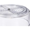 iDesign Cabinet/Kitchen Binz Drehteller, kleiner Schrank Organizer aus Kunststoff, durchsichtig,