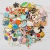 GraceAngie 40pcs Assorted Enamel Charms Pendants for Jewelry Making Assorted