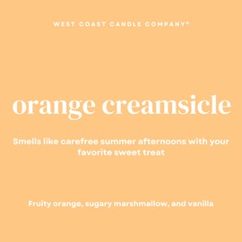 Orange Creamsicle | Pet Safe Wax Melts | All Natural Soy | Non-Toxic | Dog Friendly | Vet Approved | Long Lasting Home Fragrance | Pet Odor Eliminator | Clean Burning Wax Cubes | Safe Air Freshener
