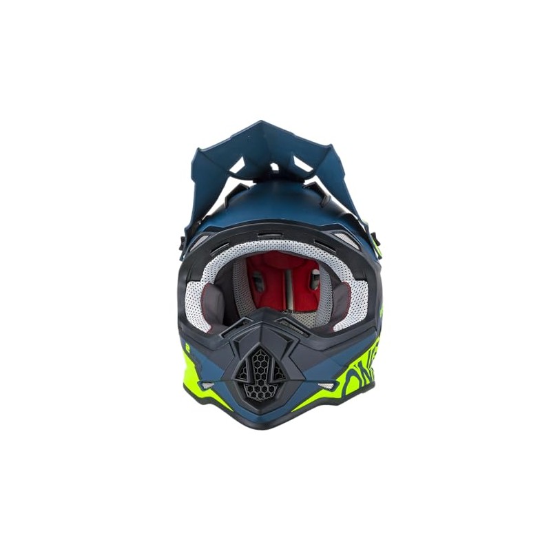 O'Neal - 0200-214 2Series Adult Helmet, Spyde (Black/Hi-Vis, LG)