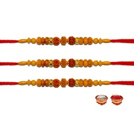 Rudraksh Rakhi by Vibrant Gujarat on Auspicious Festival of Rakhi