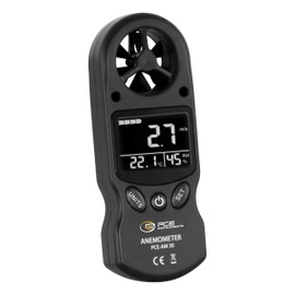 PCE Instruments PCE-AM 30 Anemometer 0.1 to 30 m/s with Temperature Measurement Function
