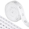 3 Yards Snap Tape Trim, Soft Snap Ribbon with Stainless