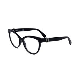 Moncler ML5166 001 SHINY BLACK 53/16/140 WOMAN Eyewear Frame