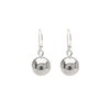 10MM Ball/Bead Sterling Silver Dangly Drop Hook Earrings 10mm