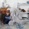 Vermont Teddy Bear Giant Elephant Stuffed Animal – 4 Foot