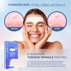 Forehead Wrinkle Patches: Collagen Anti Wrinkle Patches-Moisturising Anti-Ageing Treatment, 12