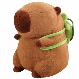 Summer Capybara Plush Toy - Cute Simulation Stuffed Animal for Home Sofa & Bed DecorationSummer Capybara Plush Toy, Cute Simulation Capybara Stuffed Toy, Soft Animals Decoration Toy for Home Sofa & Bed, Pets Plush Toys, Bedroom Decor - inch: Turtle Capyb
