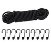 10M Elastic Cord, 1/4" Thick Shock Cord Heavy Duty 32Ft