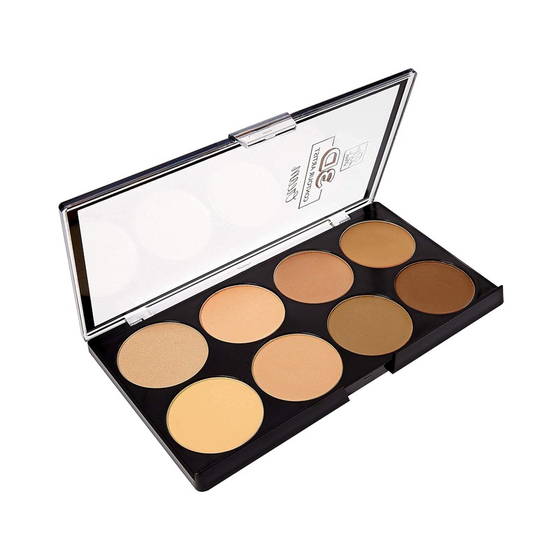 Ruby Kisses Flawless Finish with 3D Contour Powder Makeup Palette