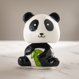 Urban Tokyo - cifras decorativas de cabeza bobble para tablero de instrumentos coleccionables, bonitos personajes de animales (Panda)
