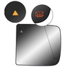 Replacement Driver Left Side Door Towing Mirror Main Big Glass