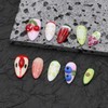 Handmade Press on Nails Medium Almond Nails Thick Fake Nails
