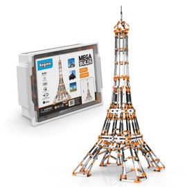 Engino | MEGA Builds: Eiffel Tower Construction Toy, Building Kit for Kids 9+
