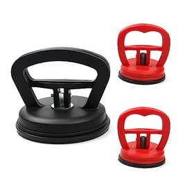 LECROOOI Dent Puller, 3 Pack Car Dent Puller Kit, Powerful Car Dent Remover, Suction Cup Dent Puller for Car Dent Repair, Glass, Tiles, Mirrors, Lifting and Moving Objects (2 Small + 1 Large)