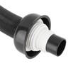 Basin Pipe Plastic Black One Piece Anti Clogging Sink Drain