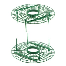 GOONMILL 10 Pack Strawberry Plant Support, Round Strawberry Growing Racks, Strawberry Planting Stand, Keeping Garden Strawberry Plants Clean, Strawberry Growing Frame
