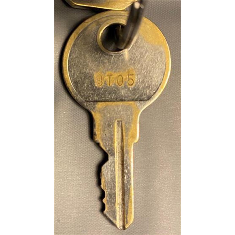 Tuff Shed BT01 - BT50 Toolbox Replacement Key Series BT06