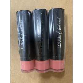 Bourjois Lot Of 3 Bourjois rouge Fabulous lipstick #007 - perlimpinpink