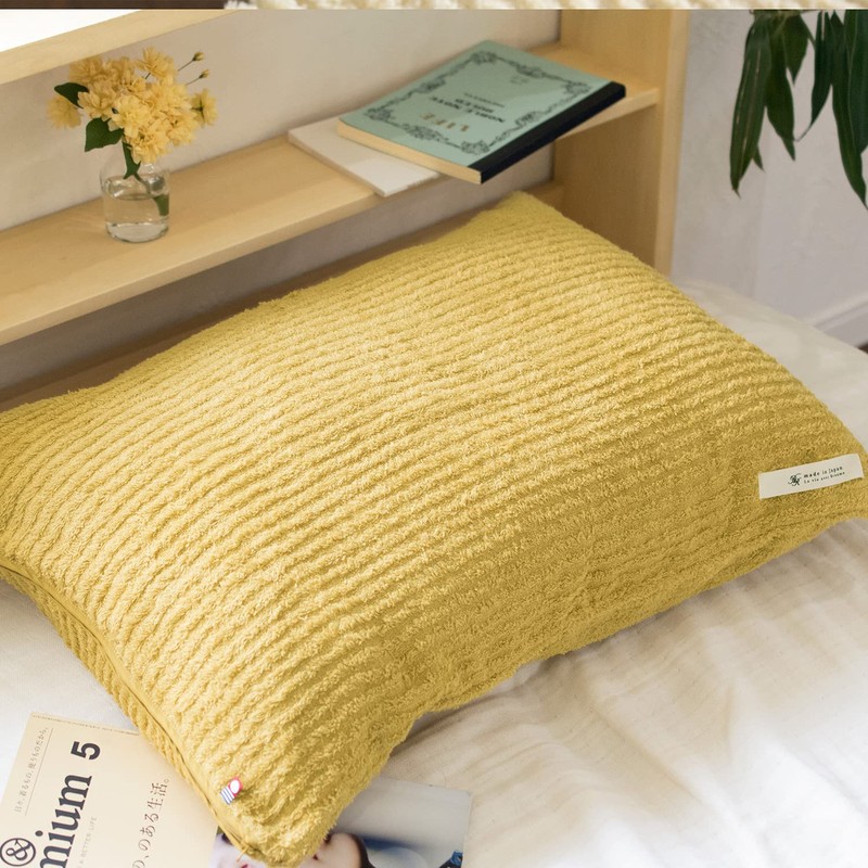 Imabari Towel Certified Karoyaka Caloket Pillow Cover, Approx. 25.6 x