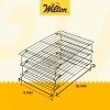 Wilton 3 Tier Cooling Rack for Baking Compact Versatile Durable