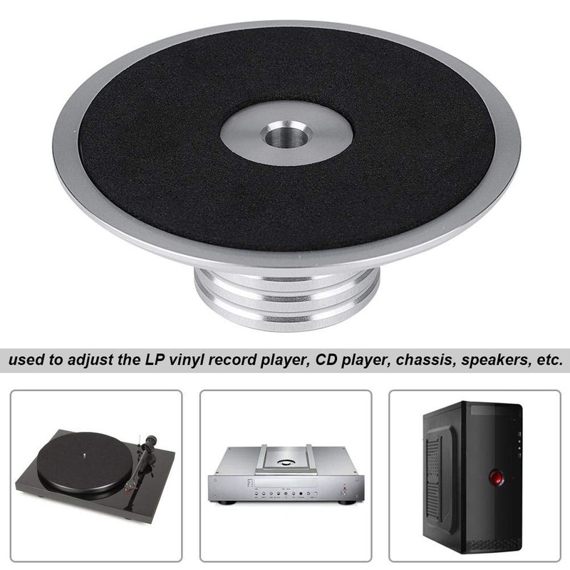 Record Weight Clamp LP Vinyl Turntables Metal Disc Stabilizer for