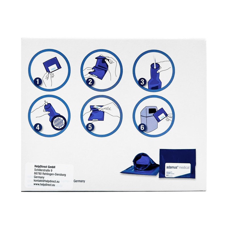 Adamus Med. Travel Toilet Emergency Toilet Bag Toilet for Men