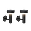 VerLuce - Round Solar Wall Lights - Solar Powered Wall