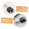 Levemolo 3pcs RCA to Adapter Y Splitter for Subwoofer Speakers