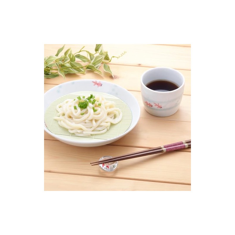 Kanese Soba Boar Cup Set, Mino Ware, Swimming Goldfish Free