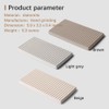 NICITY Diatomite Razor Holder for Shower,Water Absorption Fast Drying Natural
