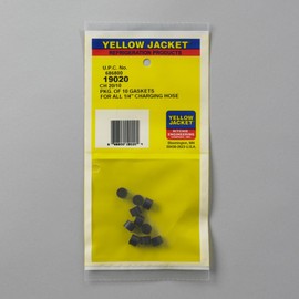 (10-pack) Replacement for Yellow Jacket 19020 Gaskets for All 1/4" HVAC Charging Hoses
