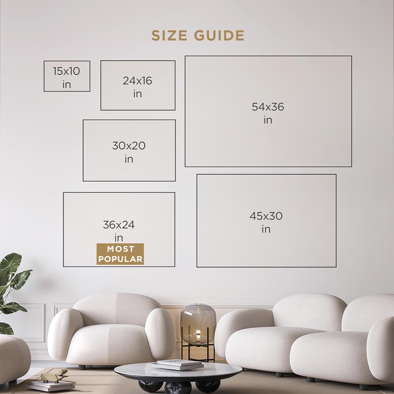 Nature and Landscape Framed Wall Art Canvas Prints 'Magical Forest'