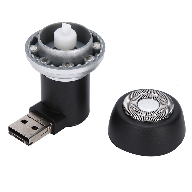 Magnet Adsorption Mobile Phone Electric Beard Shaver Portable Hair Shaver