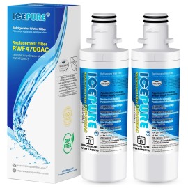 Fit For LG RWF4700AC Water Filter  Fit for LT1000P, ADQ747935, LMXS28626D, LT1000PC 2PACK