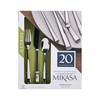 Mikasa, Addison Flatware Service for 4, 20 Piece Set, 18/0