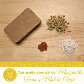 Newen Jabón Corporal Natural Kit - Avena, Manzanilla Y Miel