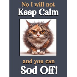 Generic Tortoiseshell Cat Kitten funny flexible fridge magnet gift