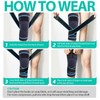 Lexniush Knee Support for Men/Women, Compression Knee Support with Adjustable
