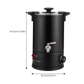 8L 270Oz Stainless Steel Electric Commercial Coffee Urn Percolator Coffee Pot