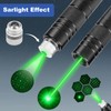 Damflew Green Laser Pointer High Power Pen - Long Range