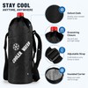 Insulated Water Bottle Bag for Travel & Outdoor Use –