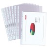 Herlitz A4 Grained Water Proof Punched Pocket - Clear (100